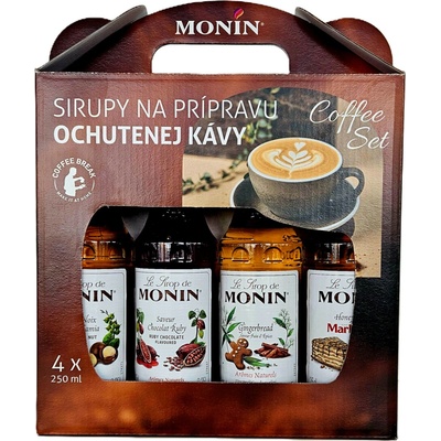 Monin Súprava sirupov 4 x 250 ml