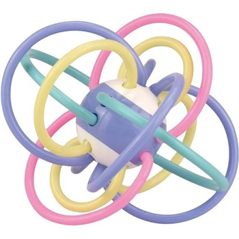 Huanger Бебешка дрънкалка Huanger - Топка (HE0109)