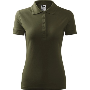 MALFINI Malfini pique polo 210 / Дамска поло риза - военна xl (2106916)
