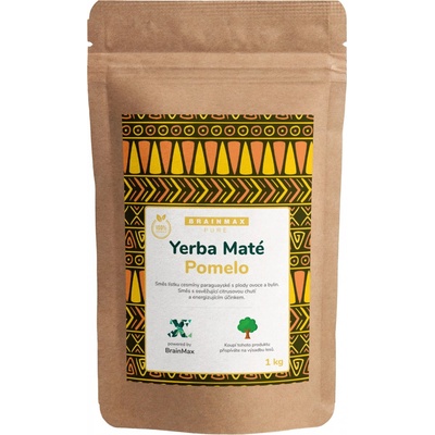 Votamax BrainMax Pure Organic Yerba Maté Pomelo 1000 g