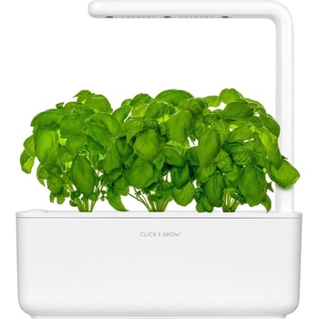 Click and Grow inteligentný kvetináč na pestovanie byliniek zeleniny kvetov a stromov - Smart Garden 3 bielý