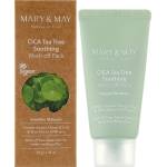 Mary&May CICA TeaTree Soothing Wash Off Pack MINI - Успокояваща почистваща маска за лице MINI 30г