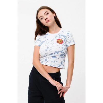 SANTA CRUZ tričko Kit T-Shirt White/Blue