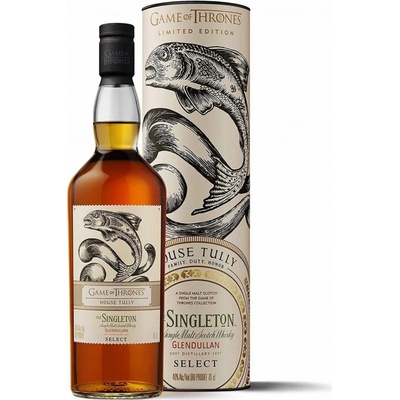 Singleton Glendullan Select Game of Thrones House Tully 40% 0,7 l (tuba)