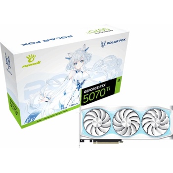 Image 1 of Manli GeForce RTX 5070 Ti Polar Fox OC 16GB GDDR7 256bit (N765507TIM36440)