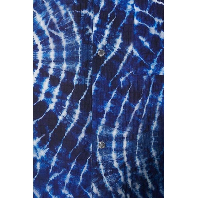 Marcelo Burlon Риза Marcelo Burlon Aop Soundwaves Hawaii Shirt (CMGG001S24FAB0014501)