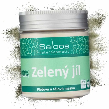 Image 1 of Saloos 100% Green Clay Body and Facial Mask 140g