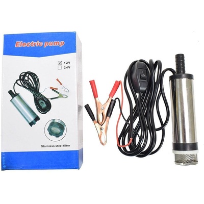 UNI Auto Мини помпа за гориво електрическа, потопяема, 12v, с цедка, 30 л/мин (uni-03574)