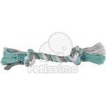 Flamingo Jim Playing Rope - въже за дъвчене с 2 възела, мента L