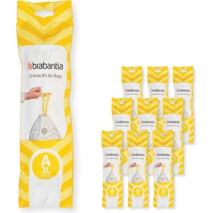 Brabantia Торби за боклук A PERFECTFIT 3 л, 200 бр. , Brabantia (BRAB137648)