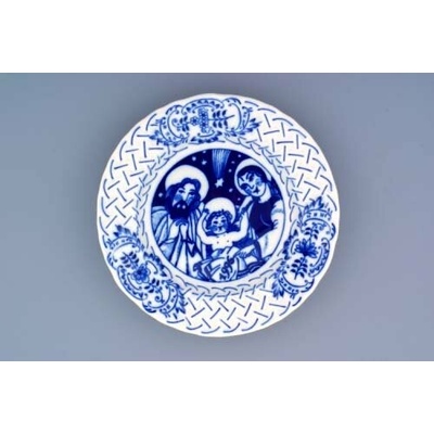 Cibulák Tanier Výročný 1996 reliéfny závesný 18cm Originálny Český Porcelán Dubí