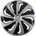Тасове Versaco Wind Silver / Black - 15