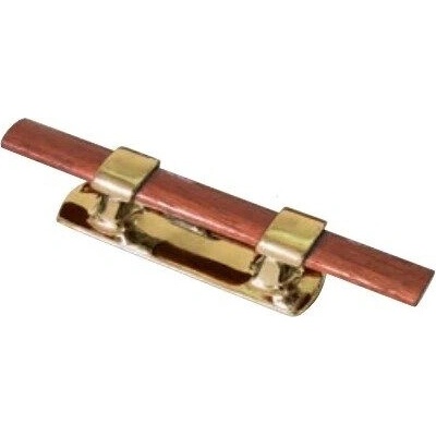 PFEIFFER MARINE Úväzník z leštenej mosadze s vložkou z bukového dreva 222 mm