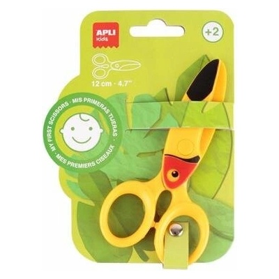 Nožnice, detské, 12 cm, APLI Kids, tukan