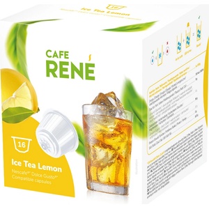 Café René | Лимонов леден чай - 16 капсули за Dolce Gusto