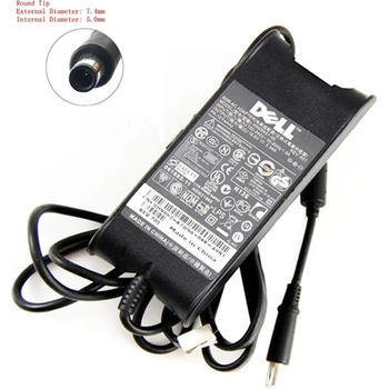 Dell Захранване (оригинално) за лаптопи Dell 19.5V/4.62A/90W, (7.5x5.0)