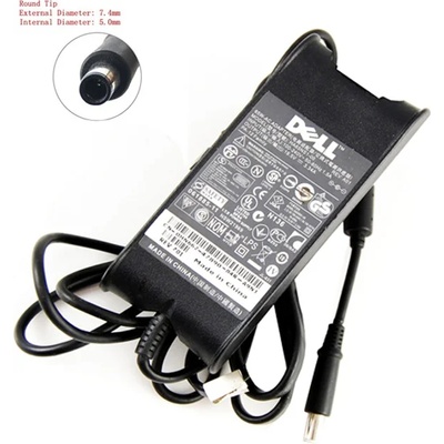 Dell Захранване (оригинално) за лаптопи Dell 19.5V/4.62A/90W, (7.5x5.0)