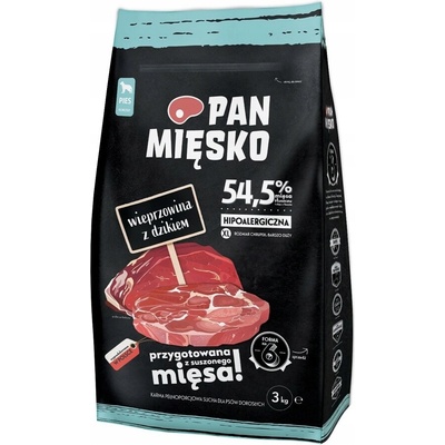 PAN MIĘSKO Vepřové maso s divočákem 3 kg
