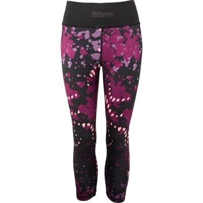 Fitforce JETT Dámské 3/4 fitness legíny černá