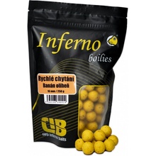 Carp Inferno Boilies Banán Oliheň 250 g 16 mm Rychlé chytání