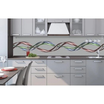 DIMEX ART s. r. o Фототапет за кухня - блестяща вълна 260 x 60 см