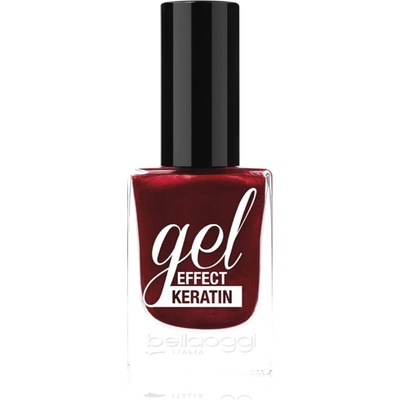 bellaoggi Gel Effect Keratin Nail Polish лак за нокти цвят Fire Red 10ml