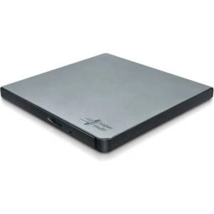 LG Външно оптично устройство lg gp57es40 dvd-rw, usb 2.0, сребърно (dvd-rw-lg-gp57es40)
