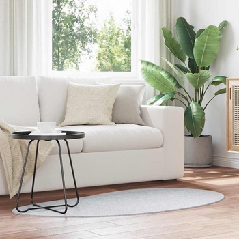 vidaXL Килим Сив 80 x 150 cm Полиестер (4103733)