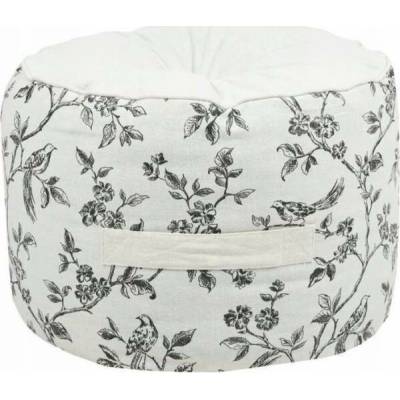 Beliani Bavlněný puf CLARINE, 40 cm