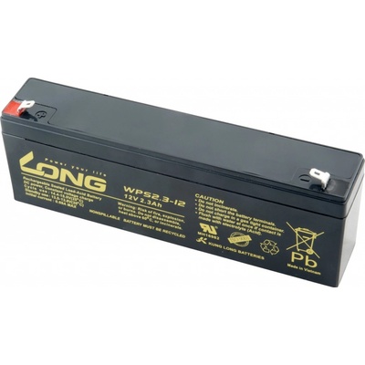 Long 12V 2,3Ah F1 WPS2,3-12 PBLO-12V002,3-F1A-1