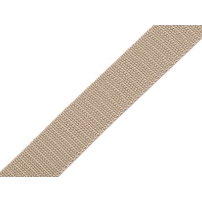 Prima-obchod Popruh polypropylenový šíře 20 mm tloušťka 1 mm, barva 72 béžová