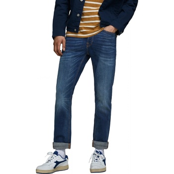 Jack & Jones pánské džíny slim fit JJitim 12146384 blue denim