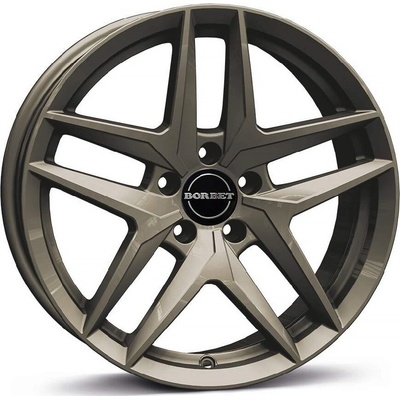 Borbet Z 7x17 5x112 ET49 dark grey matt