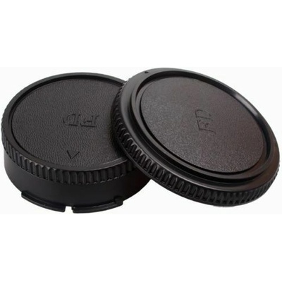Canon Задна капачка за обектив и капачка за тяло за Canon FD