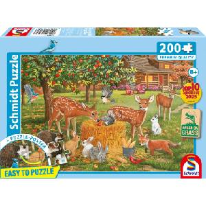 Schmidt Spiele Пъзел Schmidt от 200 части - Животински пикник (56589) - ozone