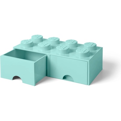 LEGO® Ментовозелена кутия за съхранение с две чекмеджета - lego® (40061742)