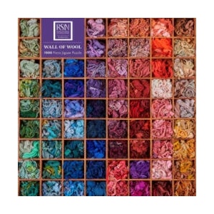 Adult Jigsaw Puzzle: Royal School of Needlework: Wall of Wool: 1000-Piece Jigsaw Puzzles | Flame Tree Publishing (ISBN: 9781804173169)