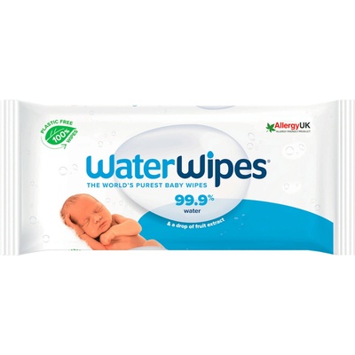 WATERWIPES 100% BIO odbouratené ubrousky 60 ks