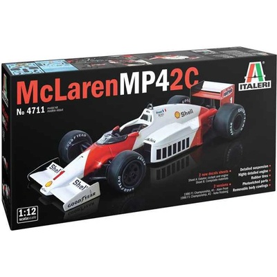 Italeri McLaren MP4/2C Prost Rosberg 1:12