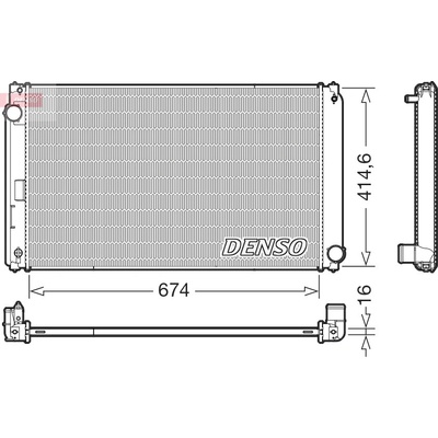 Chladič motora DENSO DRM50149