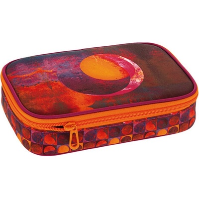 Ars Una Ученически несесер Ars Una Orange Moon, един цип на две нива (54952195)