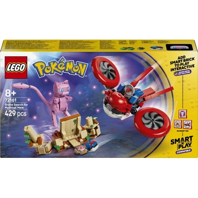 LEGO® Pokémon™ SMART Play™ 72161 Mytický Mew pátrání dronem