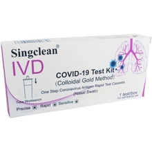 Hangzhou Singclean COVID 19 Test Kit Colloidal Gold Method 25 ks