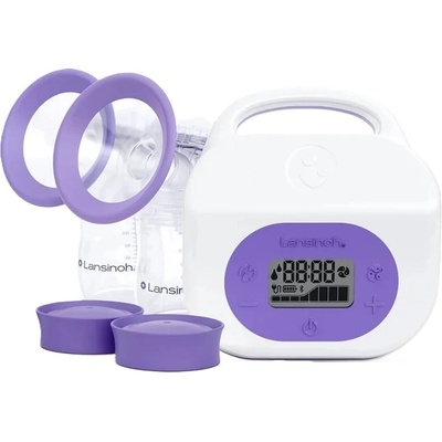 Lansinoh Двойна електрическа помпа за кърма с вградена батерия Lansinoh (L-1054)