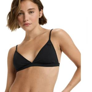 Roxy Beach Classics Fixed Tri bikini top - Black (Anthracite)