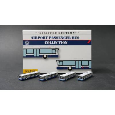 JC Wings Airport Passenger Bus British Airways4 pcs 1:400