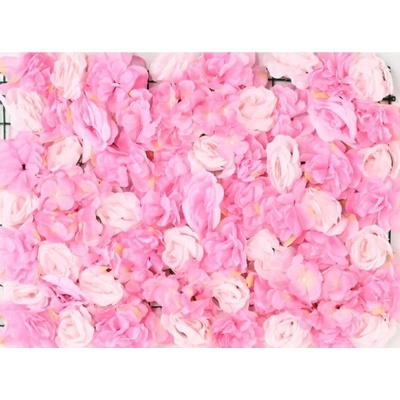 Luxusní umělá kvetoucí stěna WALL FLOWER 2, 40x60cm