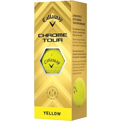 Callaway Chrome Tour yellow 3 pcs