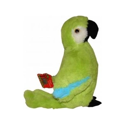 BEPPE Parrot Macaw with sound green 2cm 13745