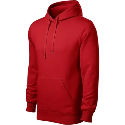 MALFINI Cape Суичър с качулка, червен, 320 г/м2 (41307)